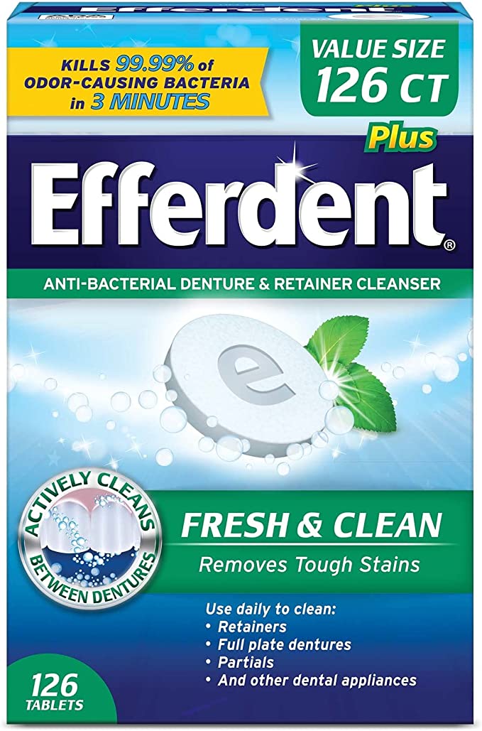 Efferdent Cleaning Tabs