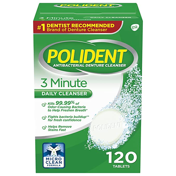 Polident Cleaning Tabs