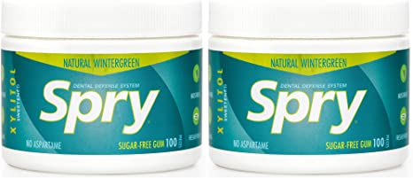 Spry Wintergreen Gum 